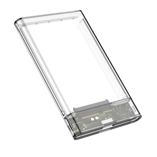 Transparent hard disk box