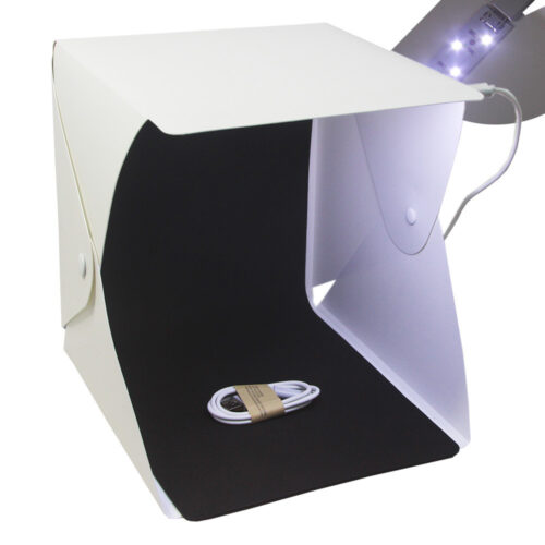 20cm folding studio Professional photo simple LED small light box