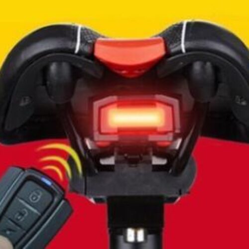 Remote Control Bicycle Alarm Intelligent Bike Tail Light