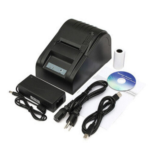 Thermal printer POS-5890T supermarket cash register printer usb small ticket printer