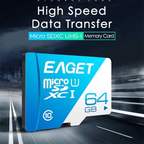 EAGET T1 Micro SD Card 64GB 32GB 16GB Memory Card 128GB TF Card Class10 UHS-I 80MB S Microsd   Memory Card For Smartphone