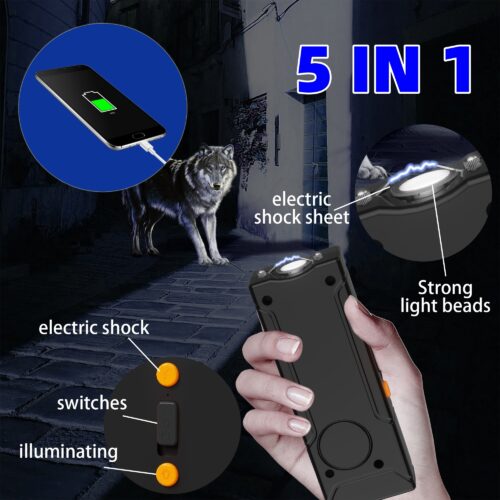 Five In One Multifunctional Power Bank Rechargeable Charger SOS Alarm And Light For Emergency Outdoor Supplies