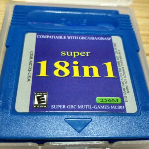 Game Boy Color Mutil-Games Cart – English