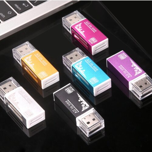 Multi In One Card Reader Mini Versatile SDTF Mobile Phone Camera Universal USB Memory Card High-speed