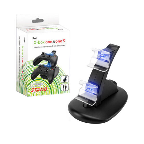 Plastic Gamepad Two-seater  Controller Charger